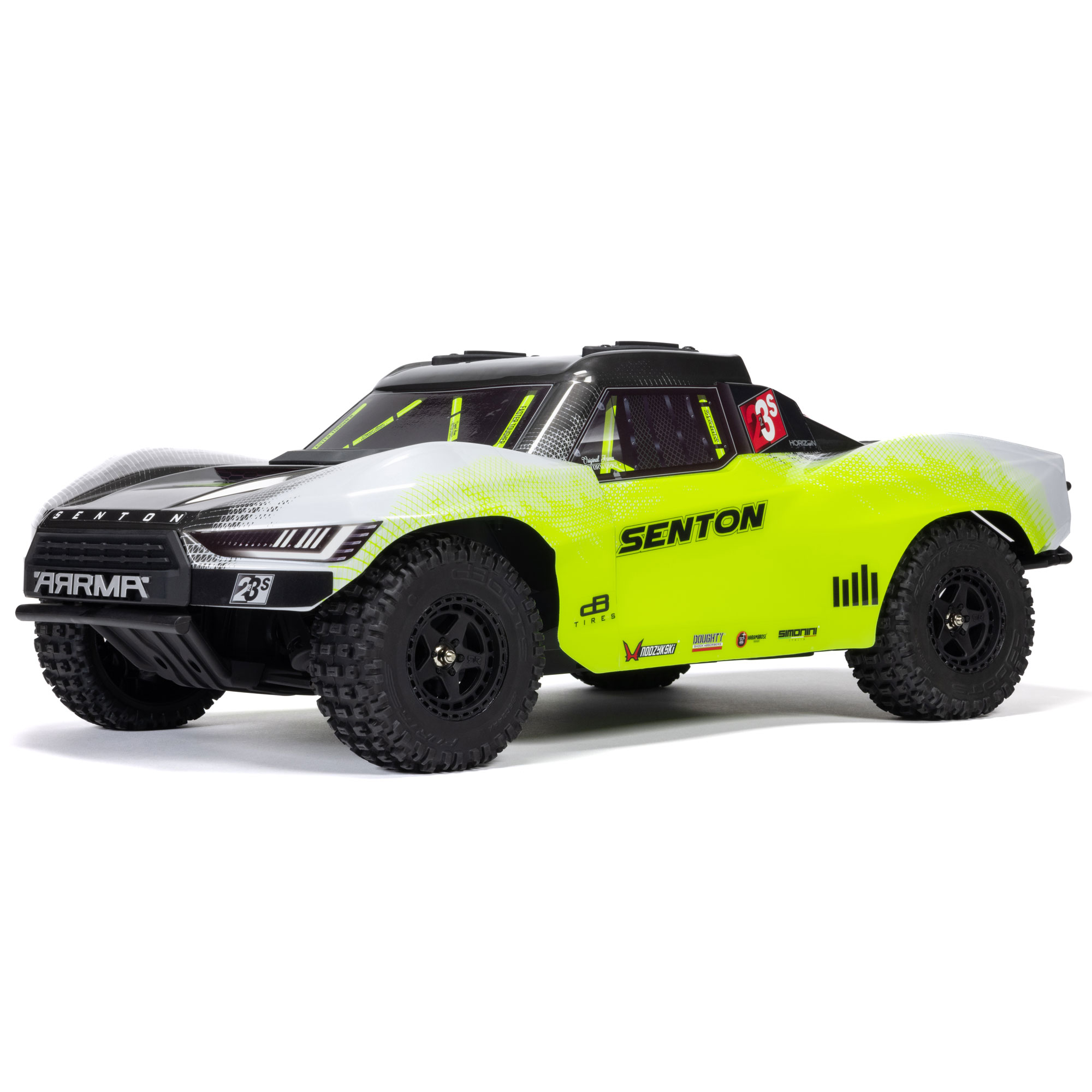 Official ARRMA photograph of the Senton 223S DSC 4X4, exact reviewed complete-car variant