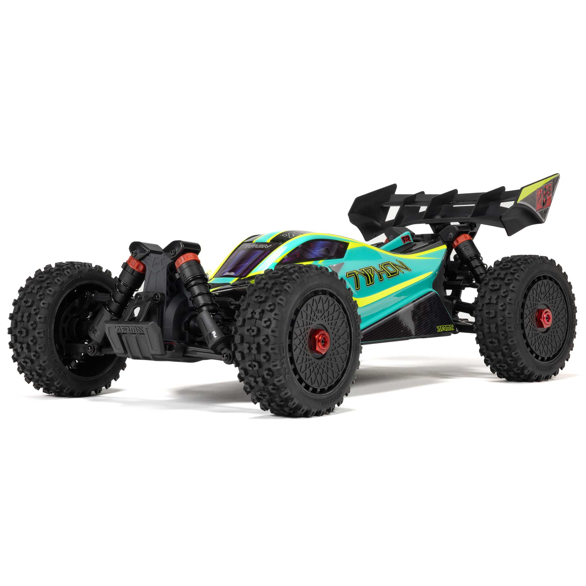 Official ARRMA photograph of the Typhon 223S DSC 4X4, exact reviewed complete-car variant