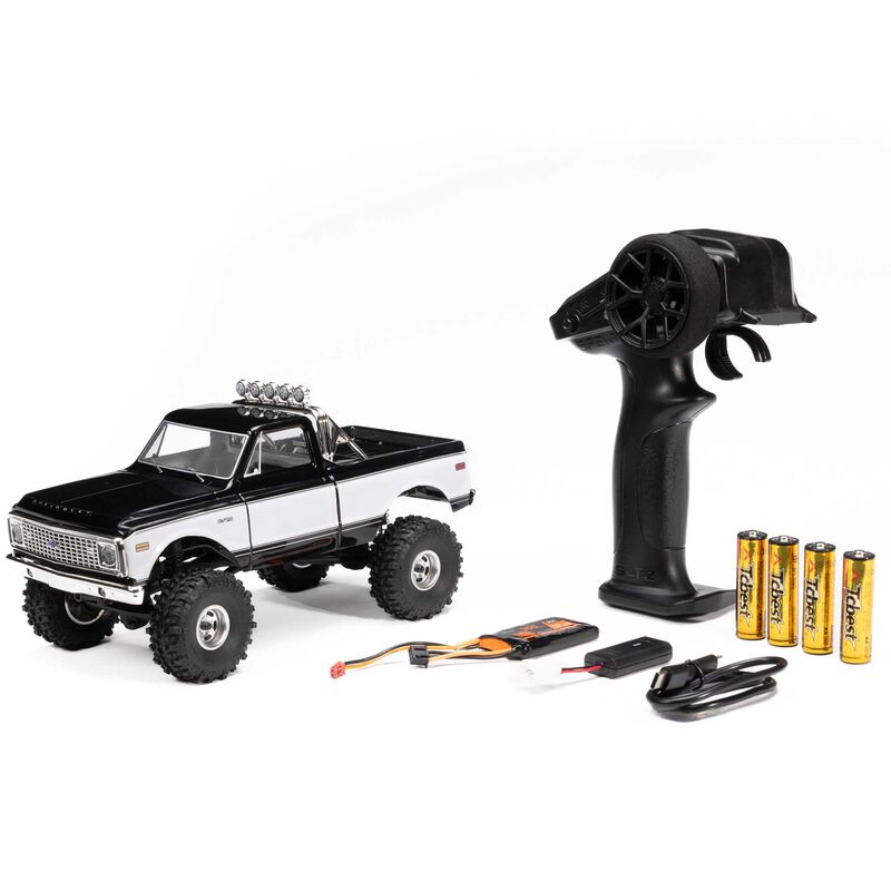 Official Axial photograph of the Black · 3408-generation complete crawler SCX24 Chevrolet C10 1967–1972