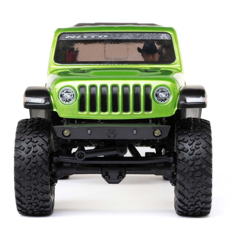 Official Axial photograph of the Green · Spektrum V2 complete crawler SCX24 Jeep JT Gladiator V2