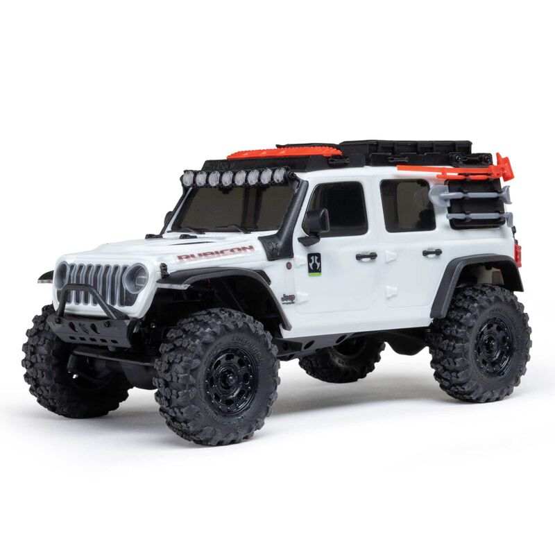 Official Axial photograph of the White · complete SCX30 crawler SCX30 Jeep Wrangler JLU