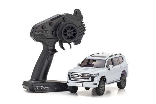 Kyosho official completed Mini-Z 4x4 Toyota Land Cruiser 300 Precious White Pearl product photograph