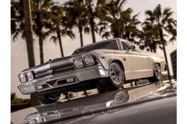 Kyosho official completed Fazer Mk2 1969 Chevy El Camino SS396 Cortez Silver product photograph