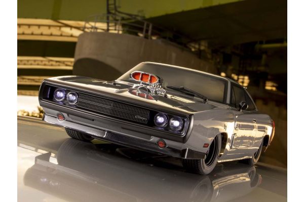 Kyosho official completed Fazer Mk2 1970 Dodge Charger Supercharged VE Gray product photograph