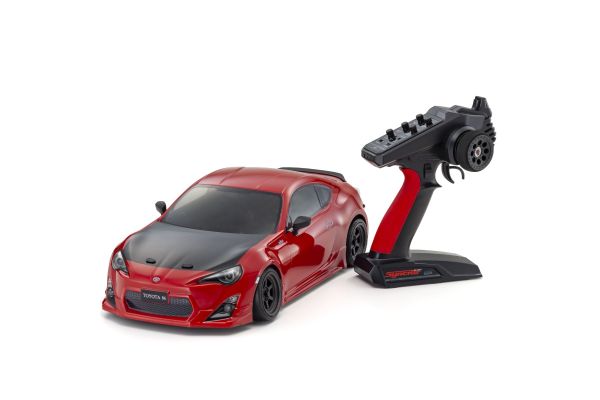 Kyosho official completed Fazer D2 Toyota 86 GT Tuned Lightning Red product photograph