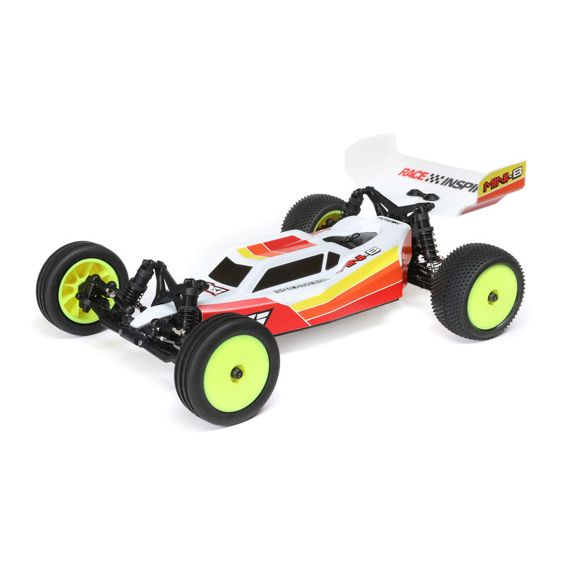 Official Losi photograph of the Red · complete brushless buggy Mini-B Brushless