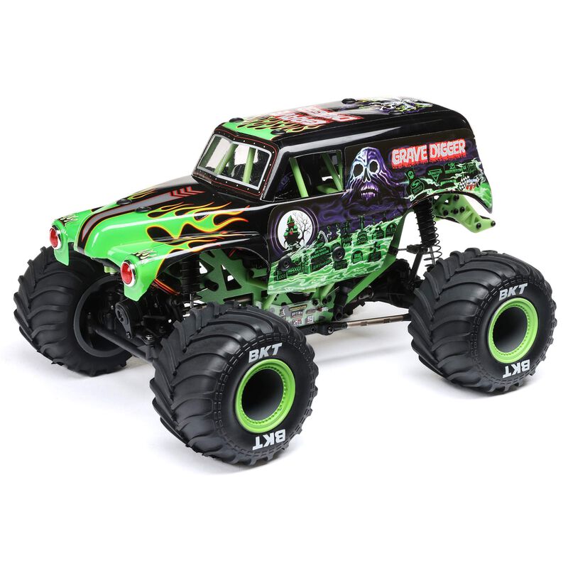 Official Losi product image 3 of the exact Mini LMT Grave Digger LOS01026T1