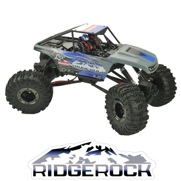 Official blue and gray Redcat Danchee Ridgerock complete rock crawler photograph