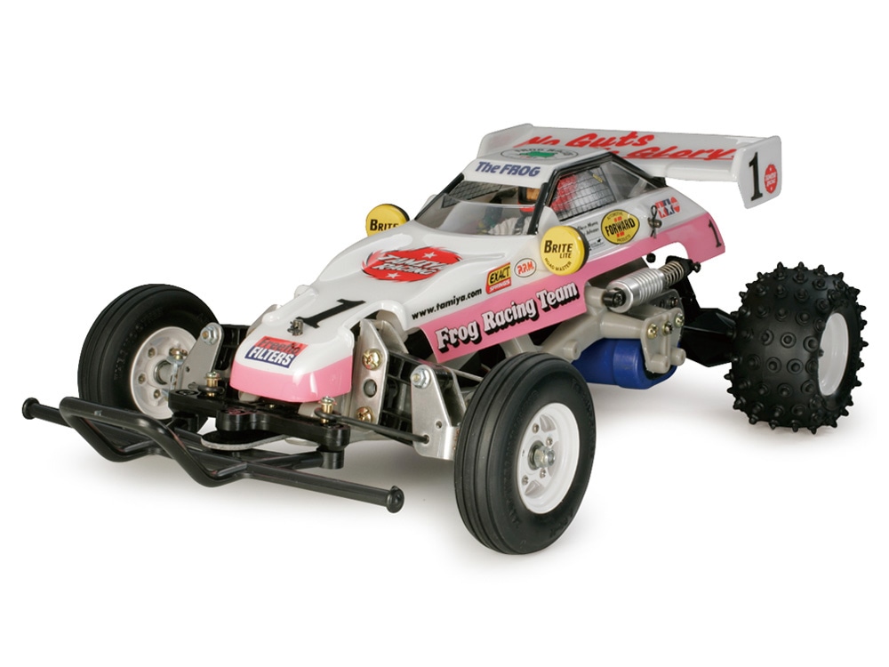 Tamiya official completed The Frog (2005) product photograph