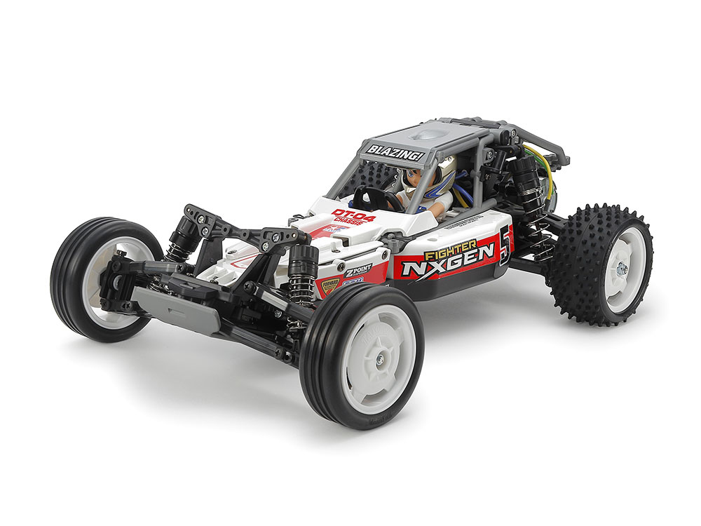 Tamiya official completed Fighter NXGEN DT-04 product photograph