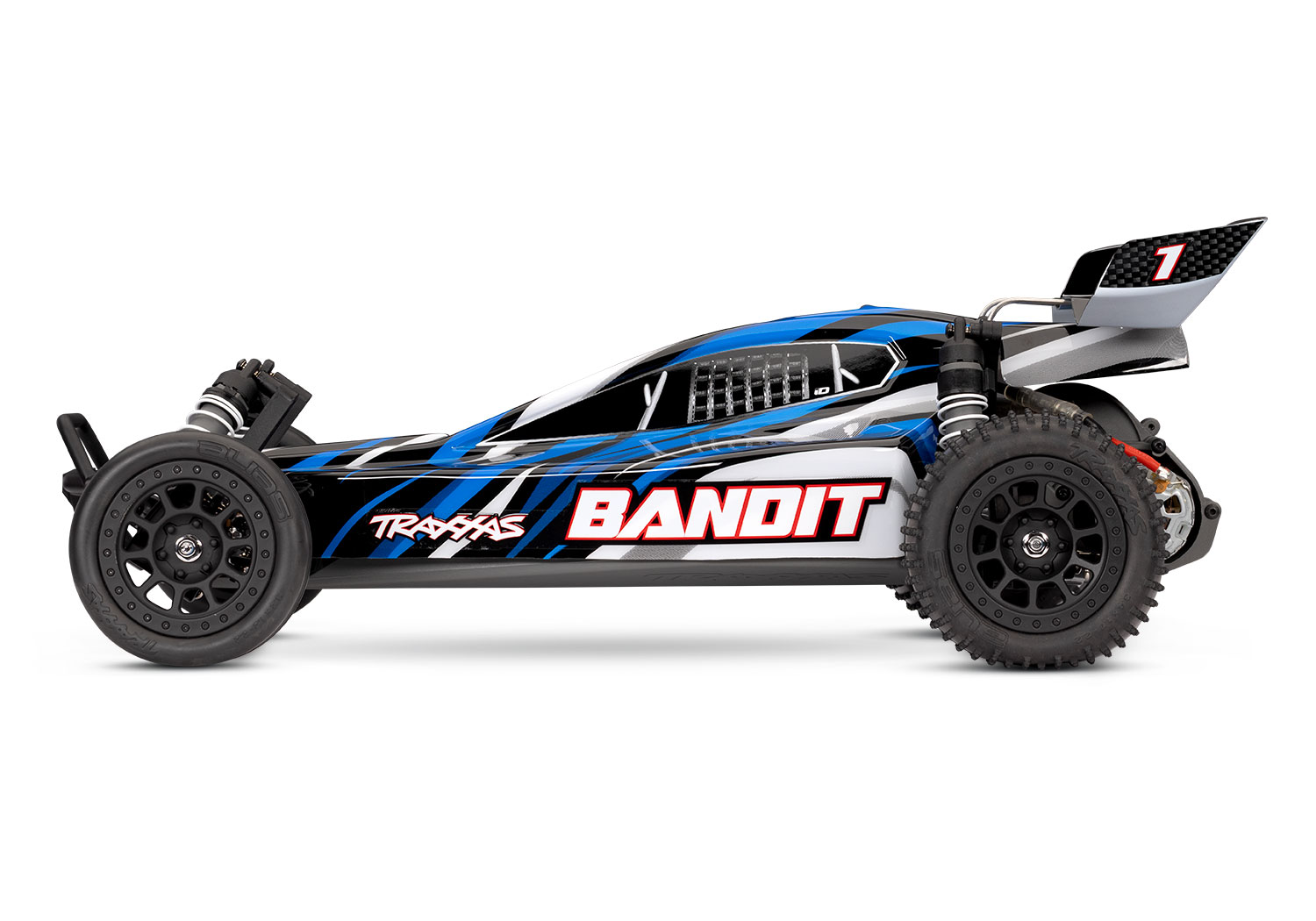 Official Traxxas Bandit 2WD XL-5 second vehicle view