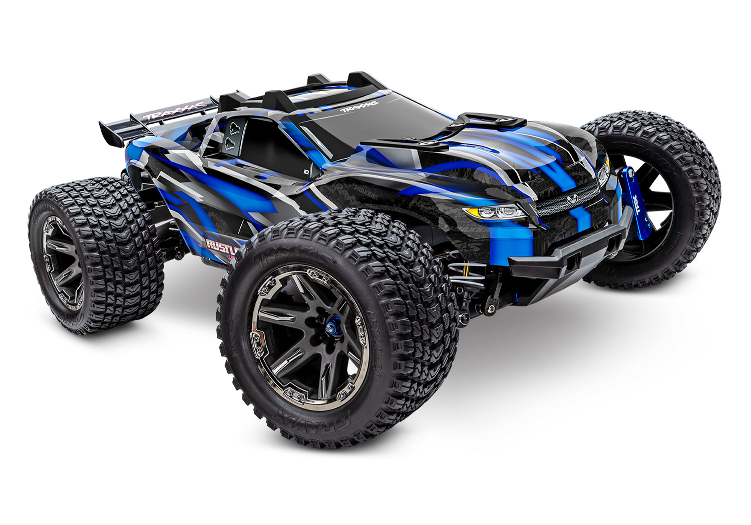 Official Traxxas photograph of the Rustler 4X4 Ultimate, exact reviewed complete-car variant