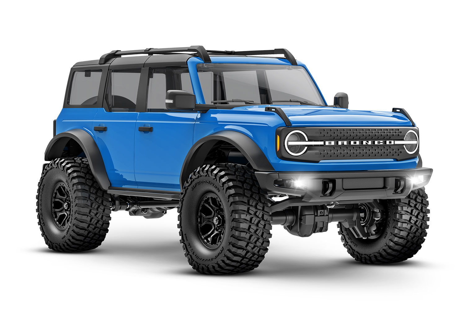Official Traxxas photograph of the TRX-4M Ford Bronco, exact reviewed complete-car variant